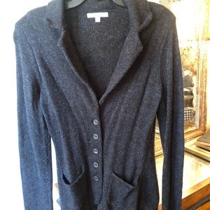 Cabi Grey sweater blazer medium